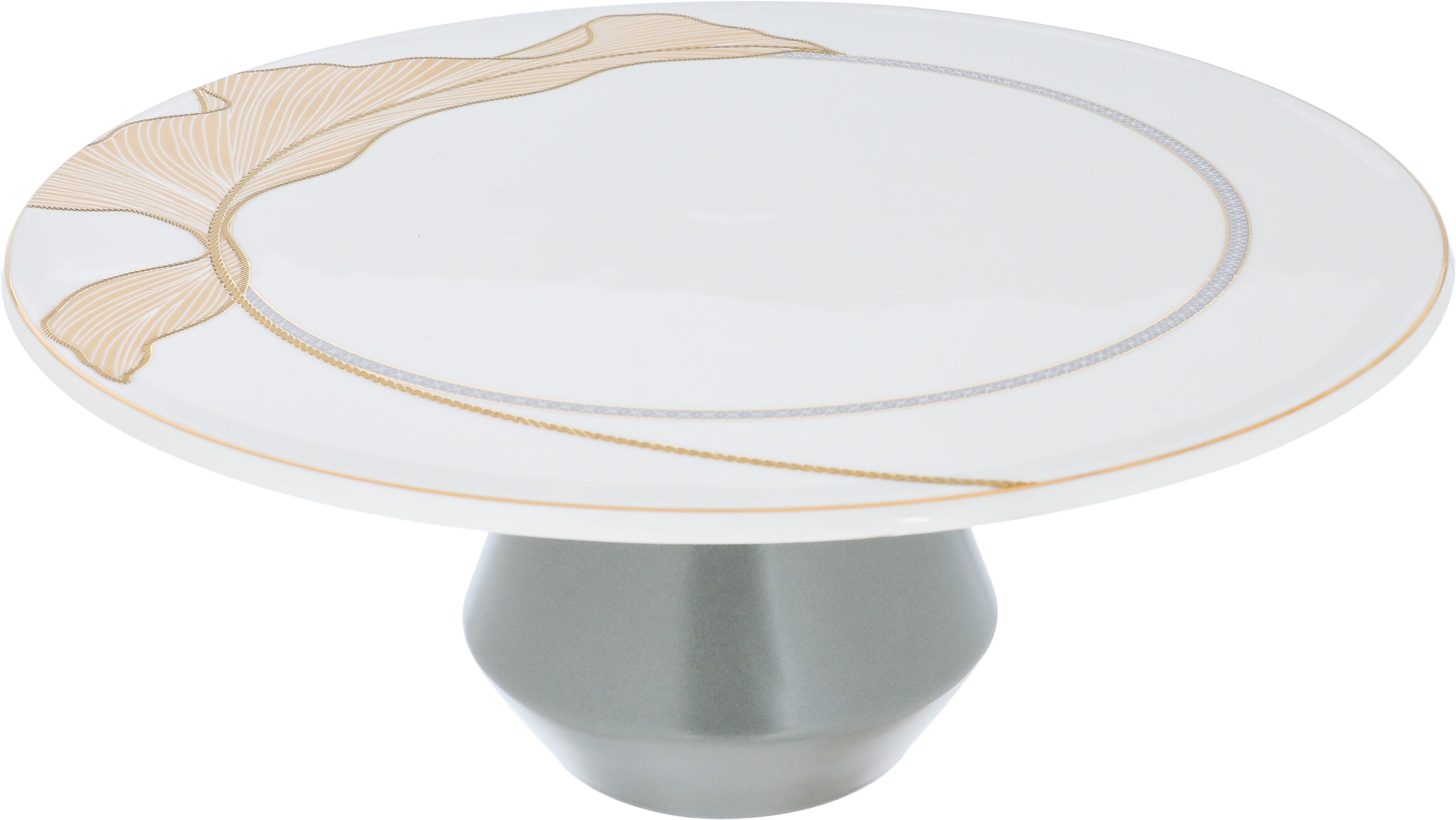 Al Saif Gallery Porcelain Cake Serving Set, 14 Pieces - White product image 2