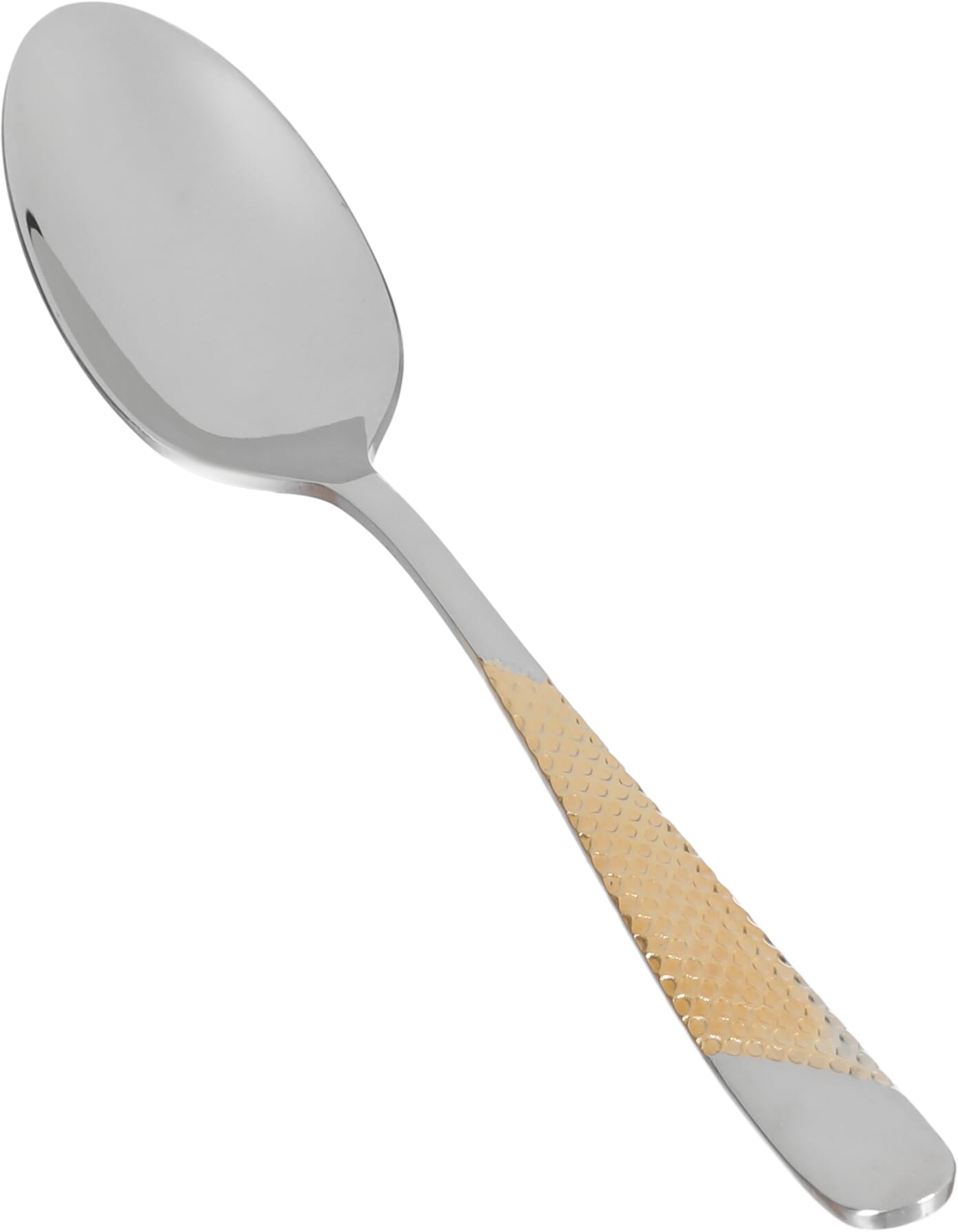 Al Saif Gallery Steel Tea Spoon Set, 6 Pieces, Pattern - Gold product image 2