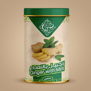 علبة زنجبيل بالنعناع صرة، 285 جرام product image