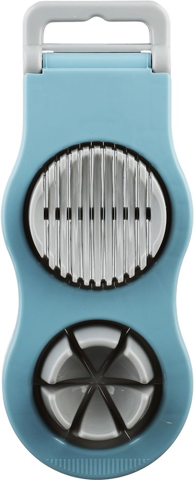 قطاعة بيض بلاستيك السيف غاليري، 2 خانة، 22×9 سم - اخضر فاتح رمادي product image 4