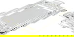 Alsaif Gallery Steel Tofry Set, 3 Pieces - Silver product image 1