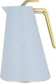 Glory Thermos, 1 liter, glass inner container, plastic outer shell - light grey product image 1
