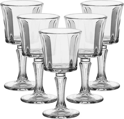 Glass Cup Set, 55 ml, 5 Pieces - Clear product image 2