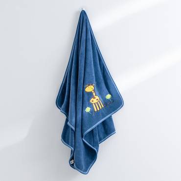 منشفة اطفال كورال فليس ريفي، 140×80 سم - ازرق product image 2