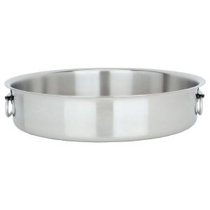 صينية فرن استيل هاشفير، 36 سم، تركي - فضي product image 2