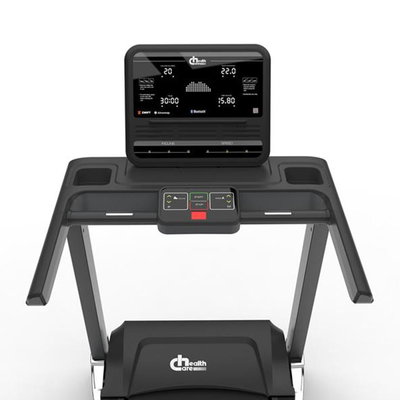 جهاز جري هيلثي كير، وزن 150 كجم، قوة 3.5 حصان، 25 برنامج، LED، 1-22 كم/ساعة - اسود product image 6