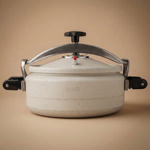 Al Saif Plus Granite Pressure Cooker, 12 Liters, Safety Valve - Beige product image