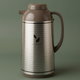 Abu Feel Japanese Stainless Steel Zogrishi Thermos, 1 Liter, Glass Inner Container, Pump - Cappuccino product image 1