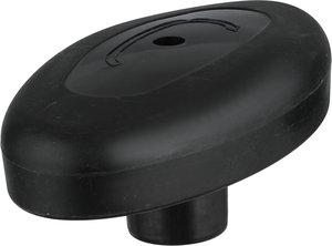 يد غطاء قدر ضغط بلاستيك السيف غاليري، متوافقة من 45 الي 105 لتر - اسود product image 2