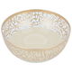 Al Saif Gallery Steel Bowl - Beige product image 1