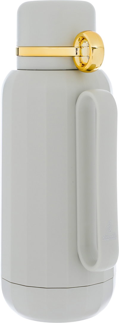 Timeless Rahal Thermos, 1 liter, thermal glass inner container, plastic outer shell - stone gray product image 4