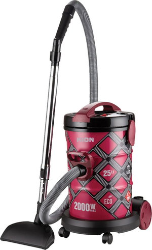 مكنسة برميل كيون، 25 لتر، 2000 واط، OR-DVC603 - احمر product image