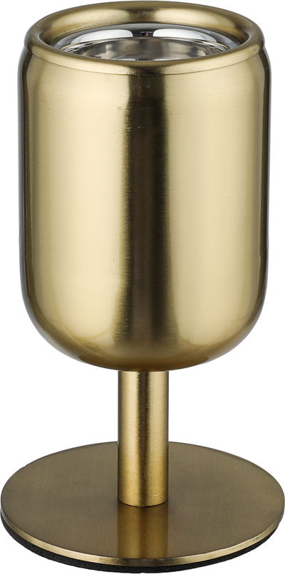 مبخرة ستانلس استيل السيف غاليري، 9x9x15 سم، قاعدة - ذهبي product image 1