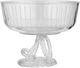 Al Saif Gallery Glass Serving Bowl, 18x18x15 cm, Base, Round - Transparent product image 3