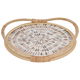 Al Saif Gallery Wicker Tofir, 35 X 35 X 8.5 Cm - Beige product image 2