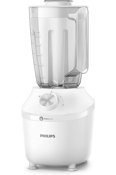 خلاط كهربائي فليبس سيريس 3000، 600 واط، 2 لتر، نظام بروبليند، HR2191/30 - ابيض product image 3