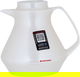 Rotpont thermos, 1 liter, glass inner container, plastic outer shell - white product image 2