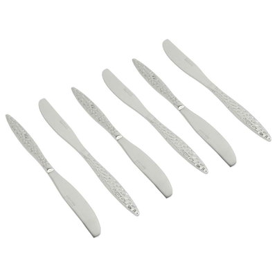 طقم ادوات مائدة استيل السيف غاليري، 30 قطعة، منقوش - فضي product image 4