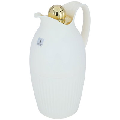 ترمس راميرا برو إفرست، 1.3 لتر، مذهب، حافظة داخلية زجاج حراري - أبيض product image 2