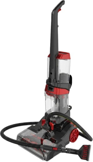 مكنسة سجاد تايفون، 800 واط، 1.35 لتر، فرشاة غسيل دوارة مزدوجة، TY-05-002 R - اسود احمر product image