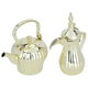 Al Saif Gallery Dallah set with Tuwaiq steel jug , 0.48/2 litres, 2 pieces - gold product image 2