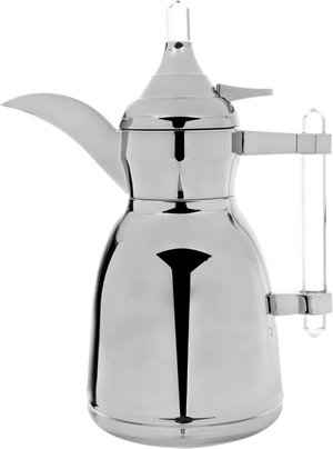 ترمس دلة تميم 3 السيف غاليري، 350 مل، حافظة داخلية استيل، هيكل خارجي استيل - فضي product image 2