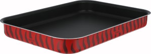 صينية فرن تيفال، 31x45 سم، مستطيلة، طبقة غير لاصقة - احمر product image 2
