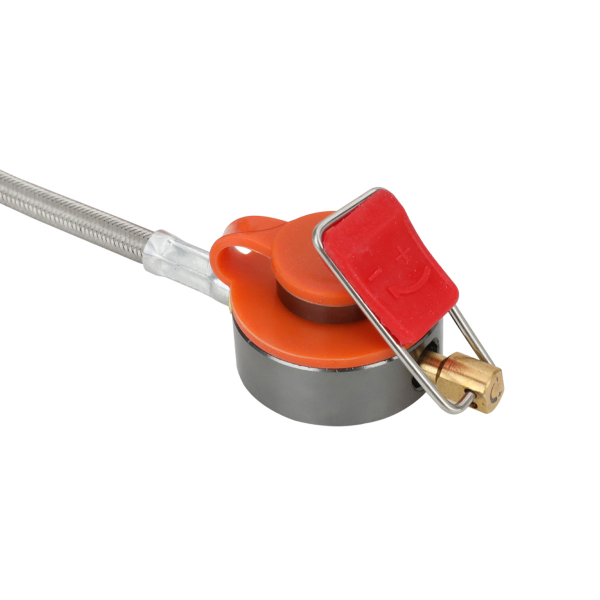 موقد غاز استيل مع شنطة برق الحيا دافور ، 10 عيون - برتقالي product image 6