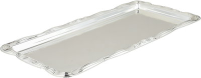 طقم تمرية ستانلس استيل السيف غاليري، 39x19x2 سم، طوفرية، صحن نواة - فضي لامع product image 4