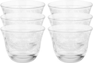 طقم فناجين قهوة زجاج السيف غاليري، 6 قطع - ابيض product image