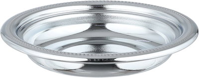 تمرية بغطاء ستانلس استيل السيف غاليري، 11.8x11.8x7.1 سم، دائري - فضي لامع product image 2