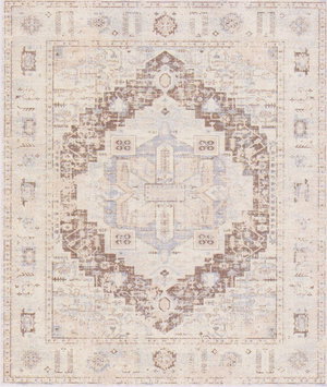 سجاد ختام بوليستر القفاري، 3×4 متر - كريم بني product image