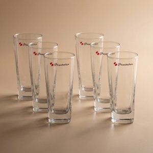 طقم كاسات تمبلر زجاج باشاباتشي، 6 قطع، 290 مل - شفاف product image 2