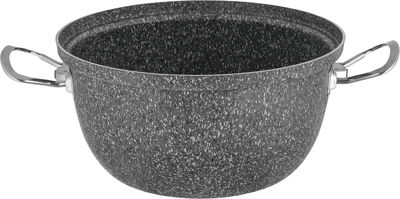 قدر قلي لافيلا جرانيت هاشيفر، يد استيل، غطاء زجاج، 24x13 سم - رمادي product image 4