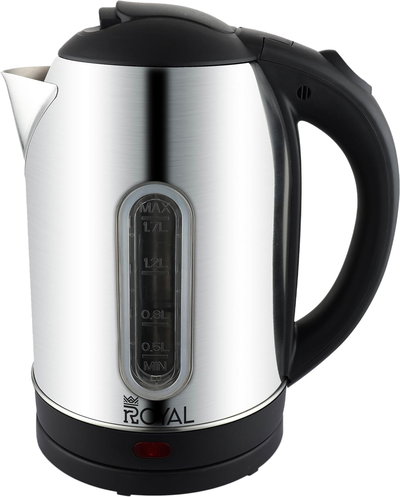 غلاية رويال، 1500 واط، 1.8 لتر، RA-EK1827 - فضي اسود product image 5