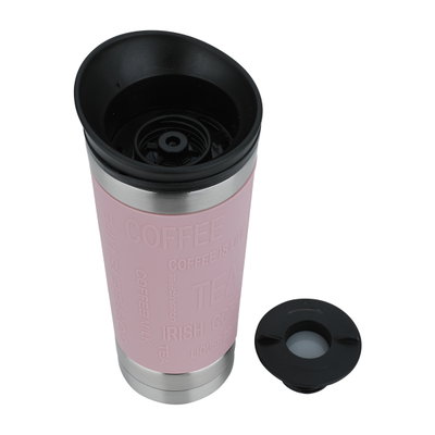 كوب حافظ للحرارة تايملس استاينلس استيل السيف غاليري، 450 مل - وردي product image 2