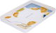 Al Saif Gallery plastic serving tray, 35 x 23 x 3 cm, rectangle - white product image 2