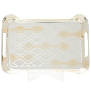 طقم طوفريات استيل السيف غاليري، 3 قطع، مستطيل - شفاف product image