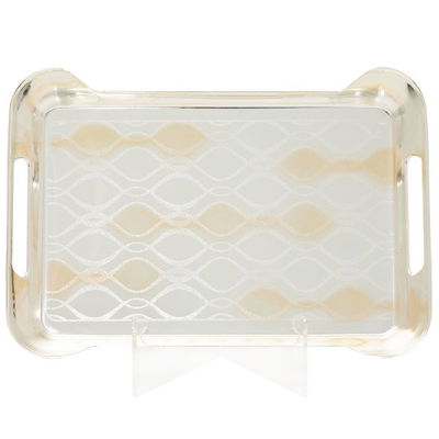 طقم طوفريات استيل السيف غاليري، 3 قطع، مستطيل - شفاف product image 1