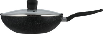 طقم قدور دارك ستون 2 جرانيت تيفال، غطاء زجاج، 11 قطعة - أسود شفاف product image 16