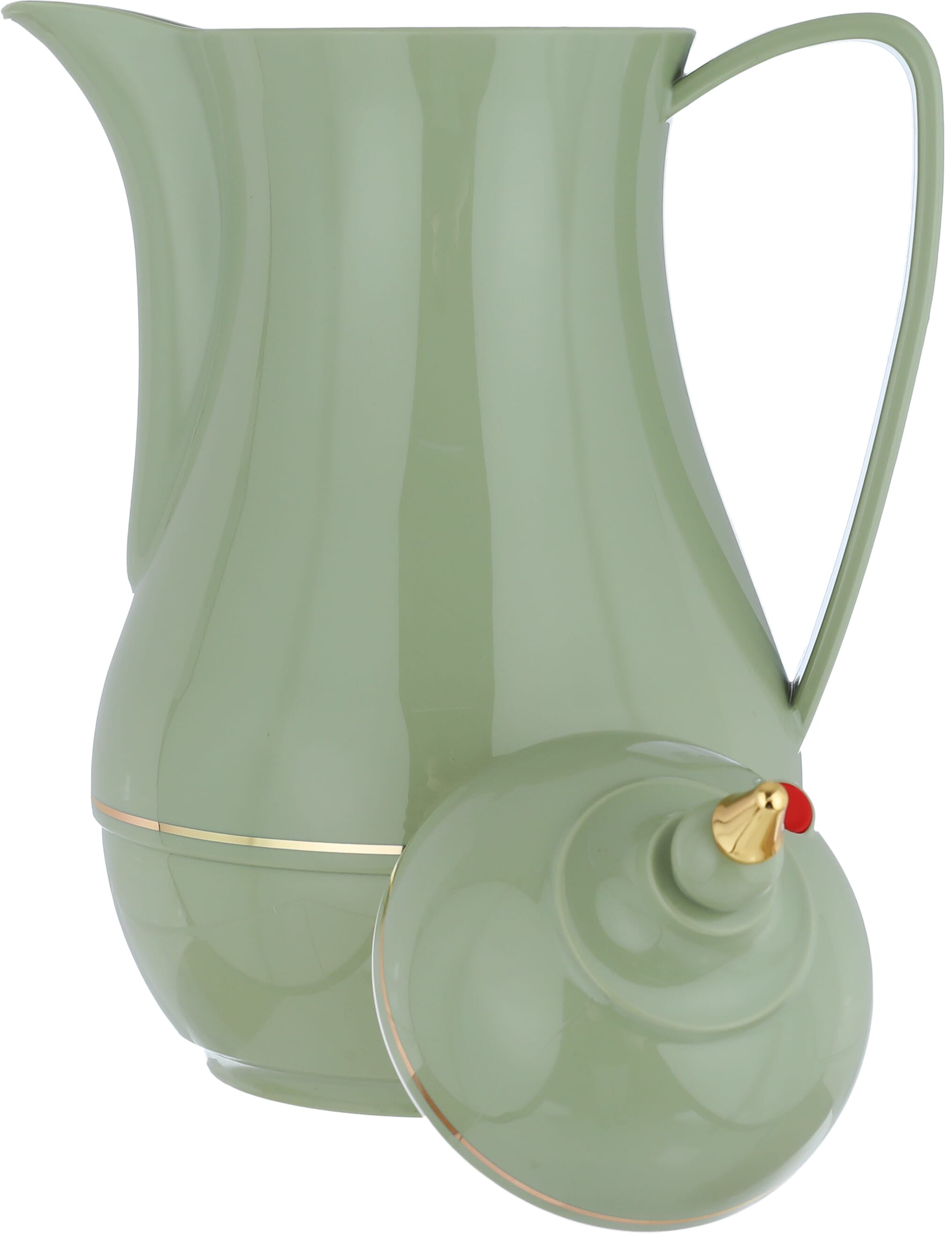 Rotpont thermos, 1 liter, glass inner container, plastic outer shell - green product image 4