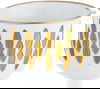 AlSaif Gallery Porcelain Arabic Coffee Cup Set, 60 ml, 12 Pieces - White Gold product image 2