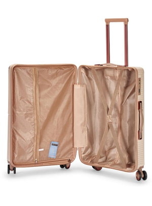 LIMRA Luggage Set, 4 Wheels, 6 Bags, Zipper Closure, 360° Rotating, WM-104 - Gold Beige product image 2