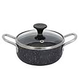 قدر جرانيت السيف غاليري، 12سم، بغطاء زجاج - أسود product image 3