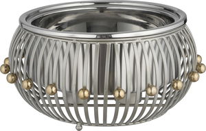 سخان طعام ستانلس استيل السيف غاليري، 2 لتر، 29x29x20 سم، دائري، قاعدة - فضي ذهبي product image 2