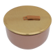 حافظة طعام استيل العين الاندلسية، 14x14x8 سم - وردي product image 4
