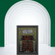 ساعة اذان رقمية الحرمين، تدعم البلوتوث، 30×40 سم، منبه اذان، الاصدار الاحدث - اسود ذهبي product image 3