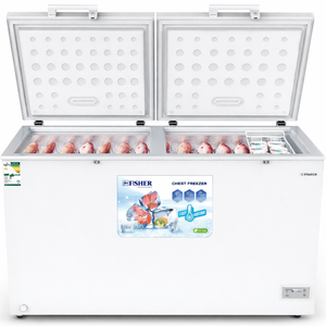 فريزر افقي فيشر، 508 لتر، 17.9 قدم، FCF-510HIW - ابيض product image