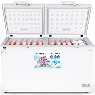 فريزر افقي فيشر، 508 لتر، 17.9 قدم، FCF-510HIW - ابيض product image 1