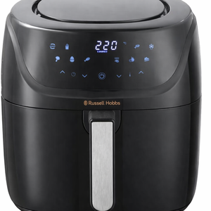 Russell Hobbs 27170 Air Fryer, 1350W, 10 Functions, 8L, Digital Display - Black product image